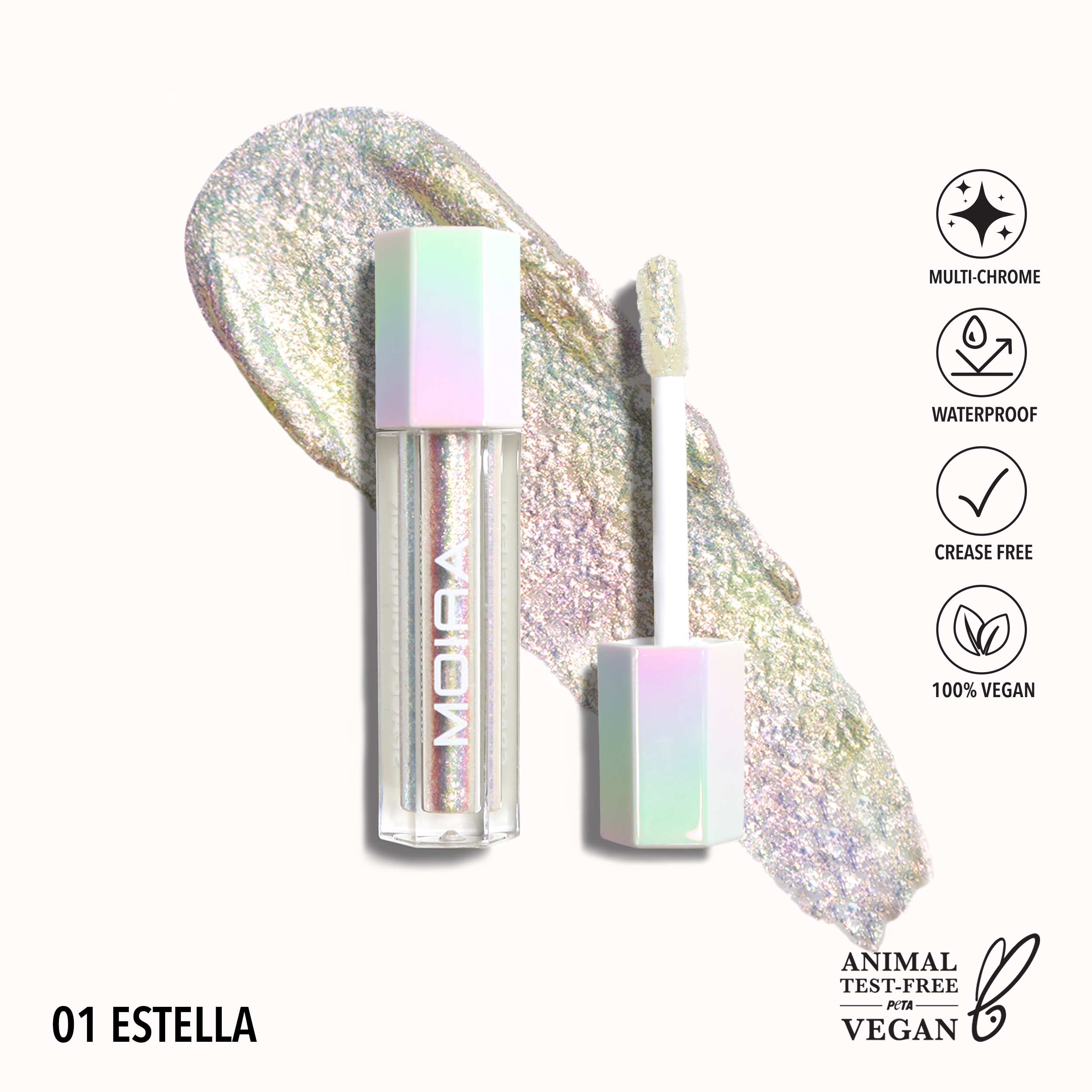 Moira Space Chameleon Multichrome Shadow (001, Estella)