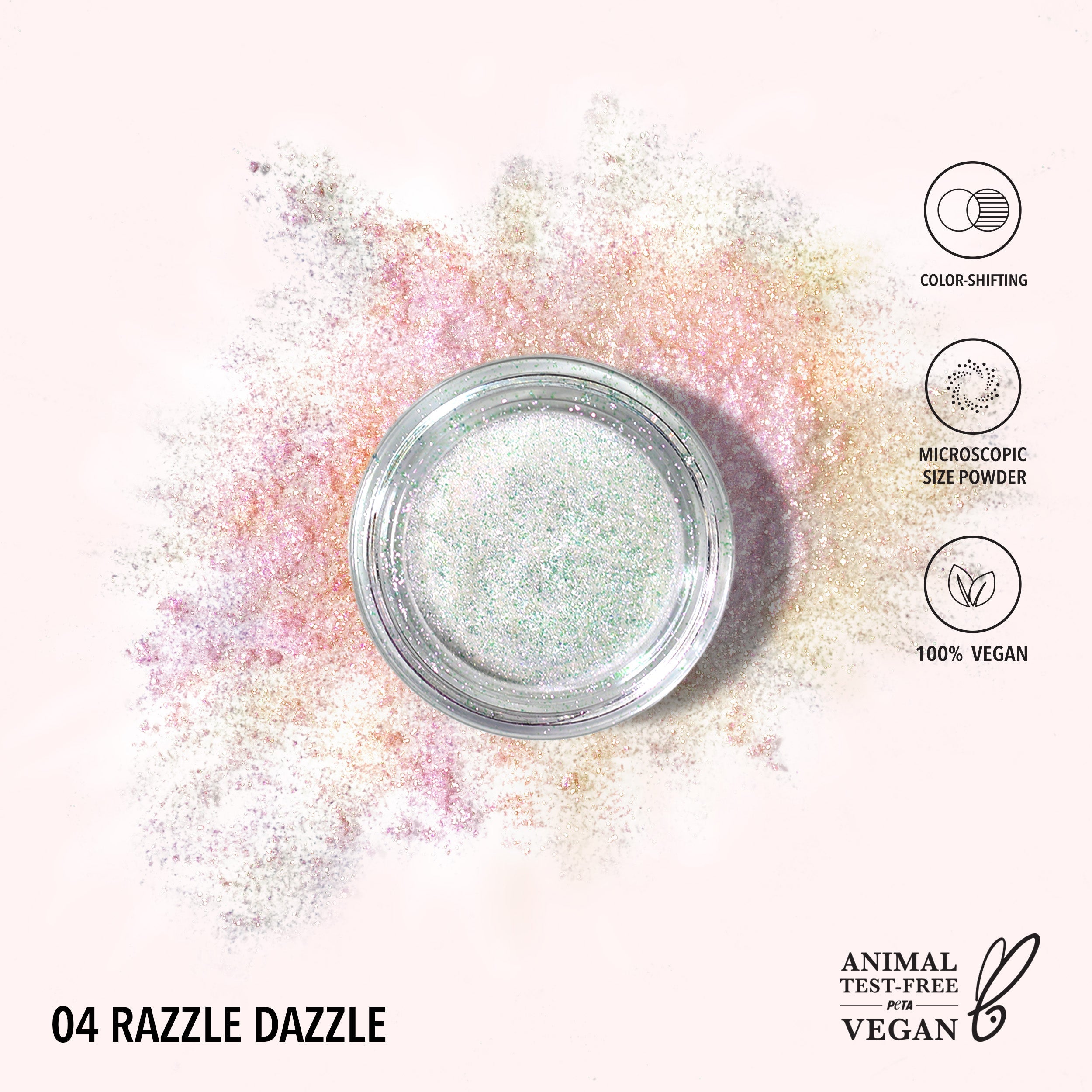 Moira Starstruck Chrome Loose Powder (004, Razzle Dazzle)