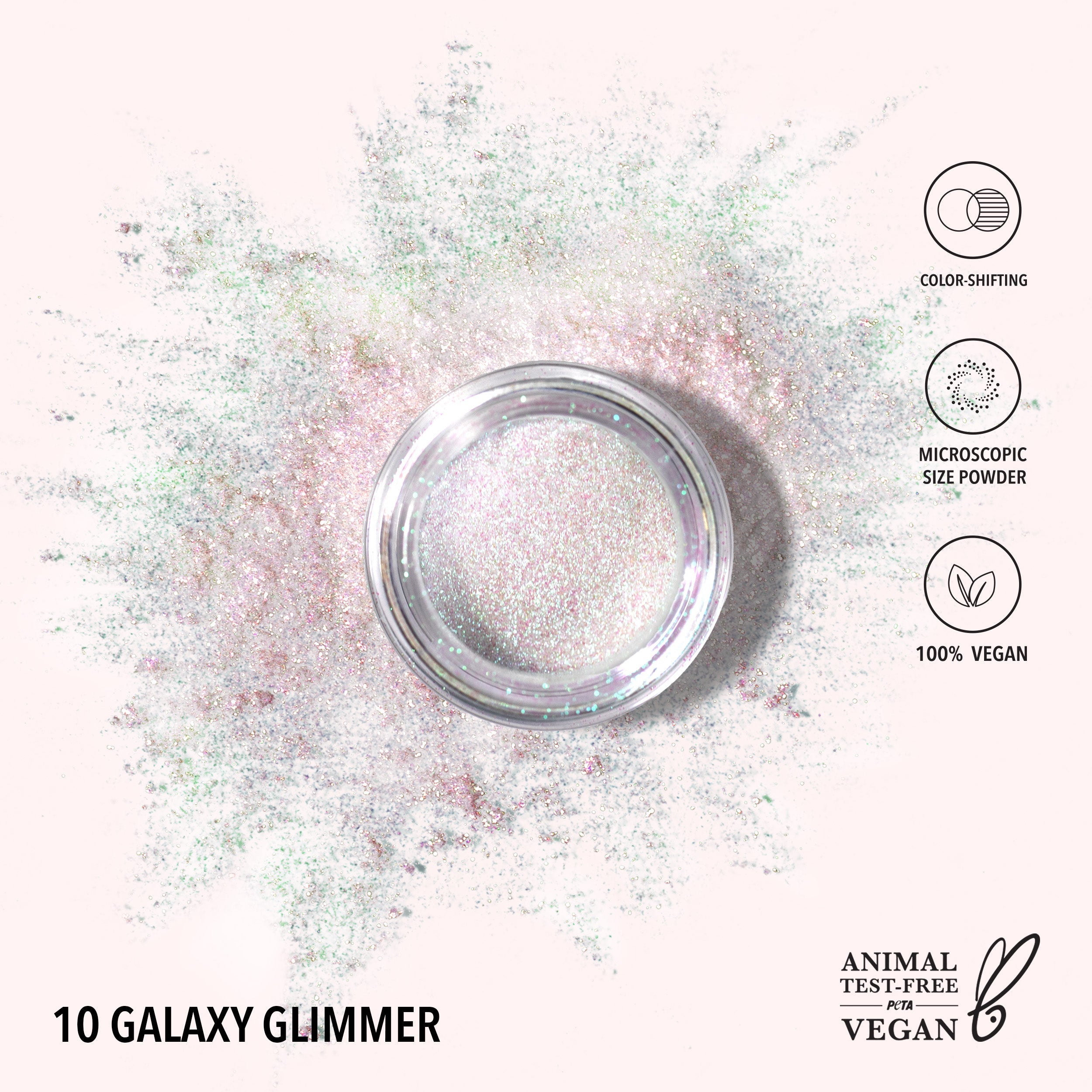 Moira Starstruck Chrome Loose Powder (010, Galaxy Glimmer)