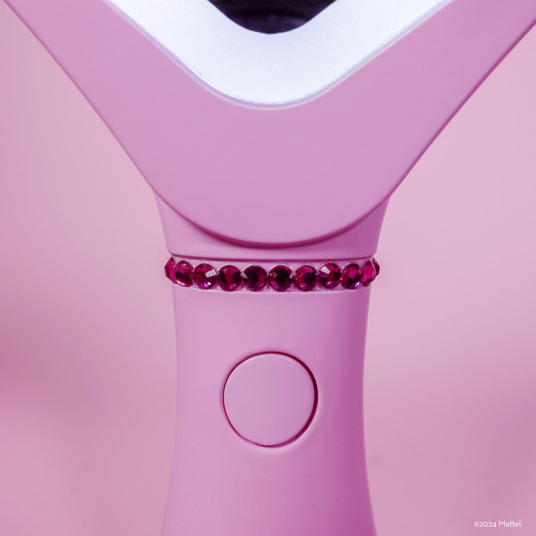 Impressions Vanity Barbie LED Handheld Makeup Mirror with Standing Base