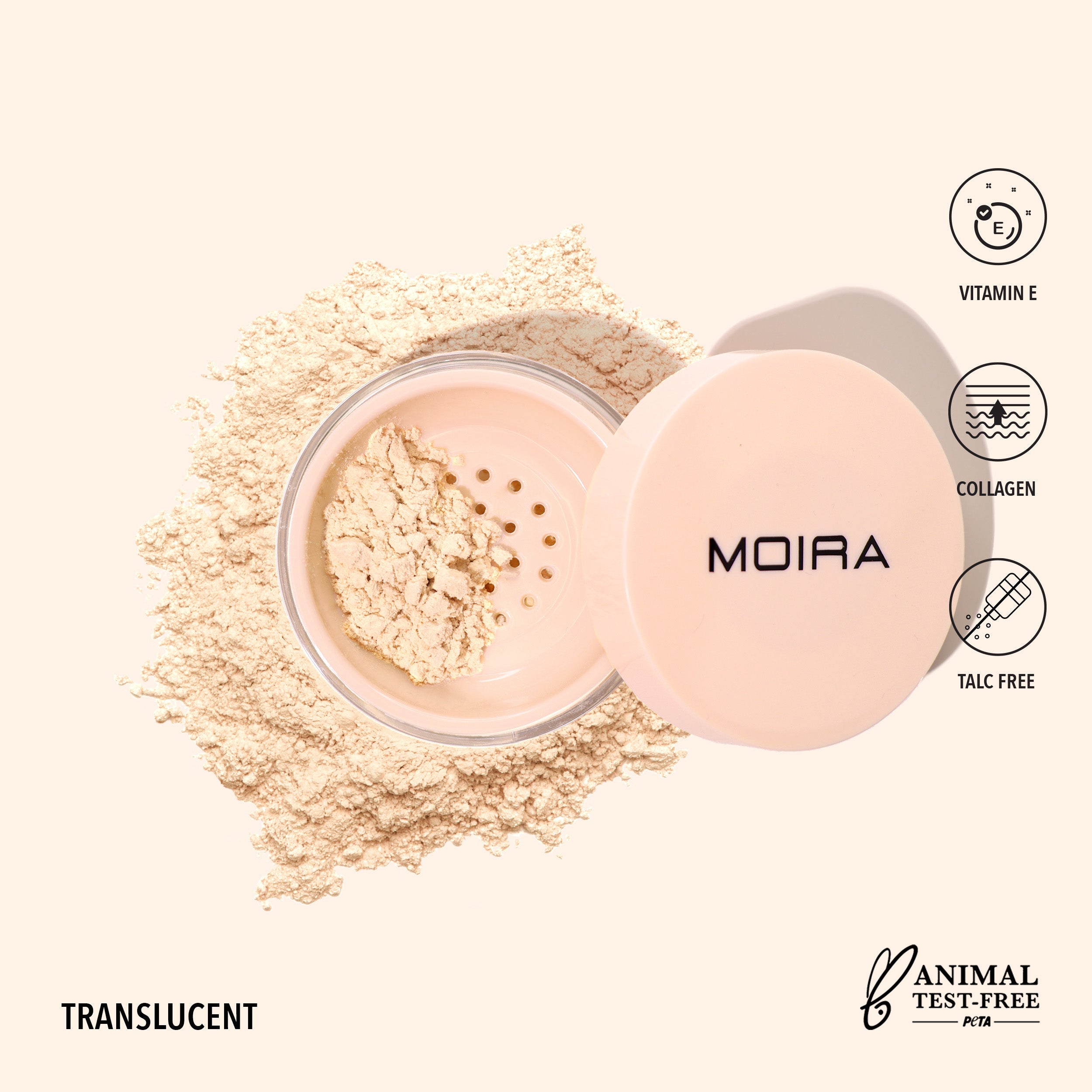 Moira Loose Setting Powder - Translucent