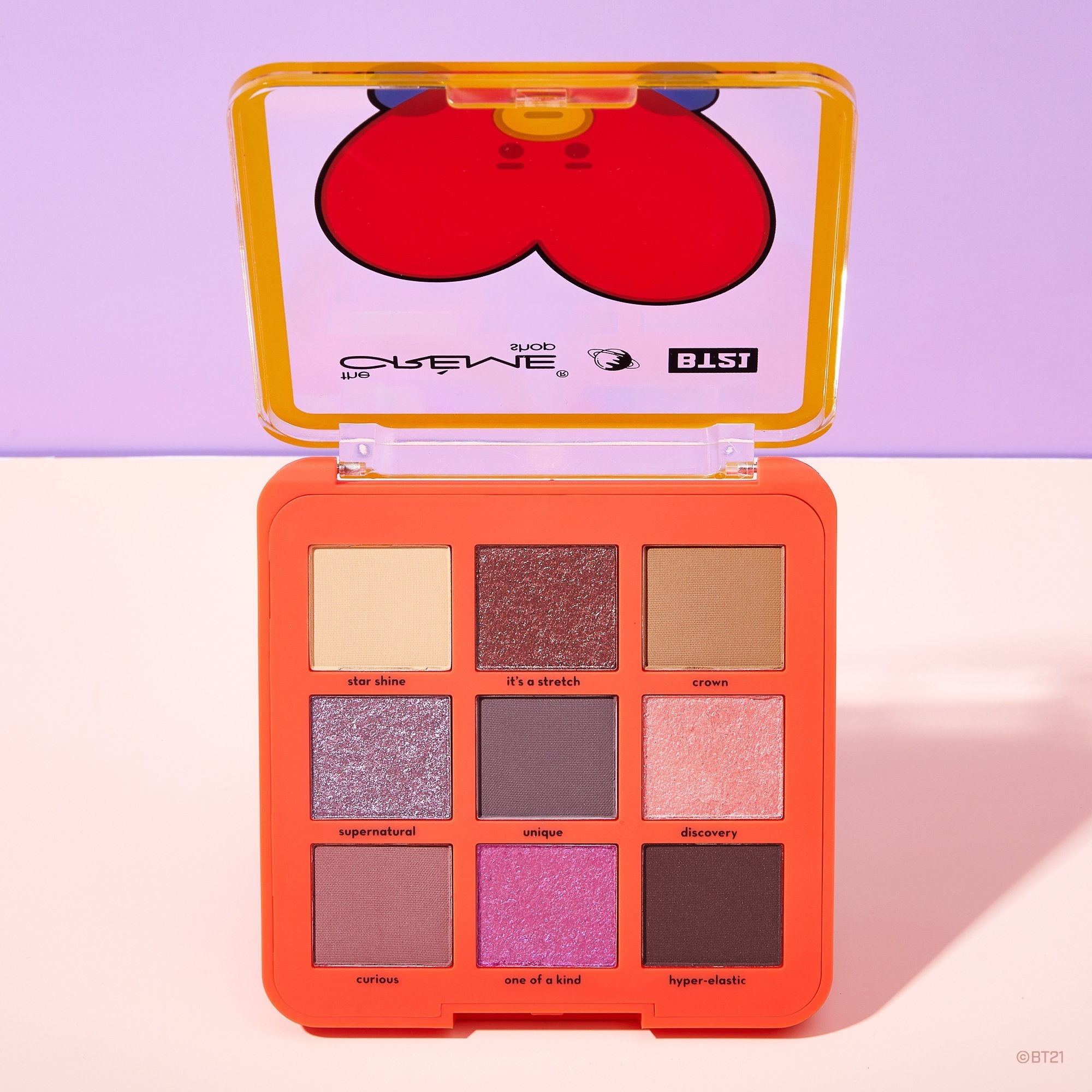 The Crème Shop | BT21: GALACTIC Eyeshadow Palette - TATA