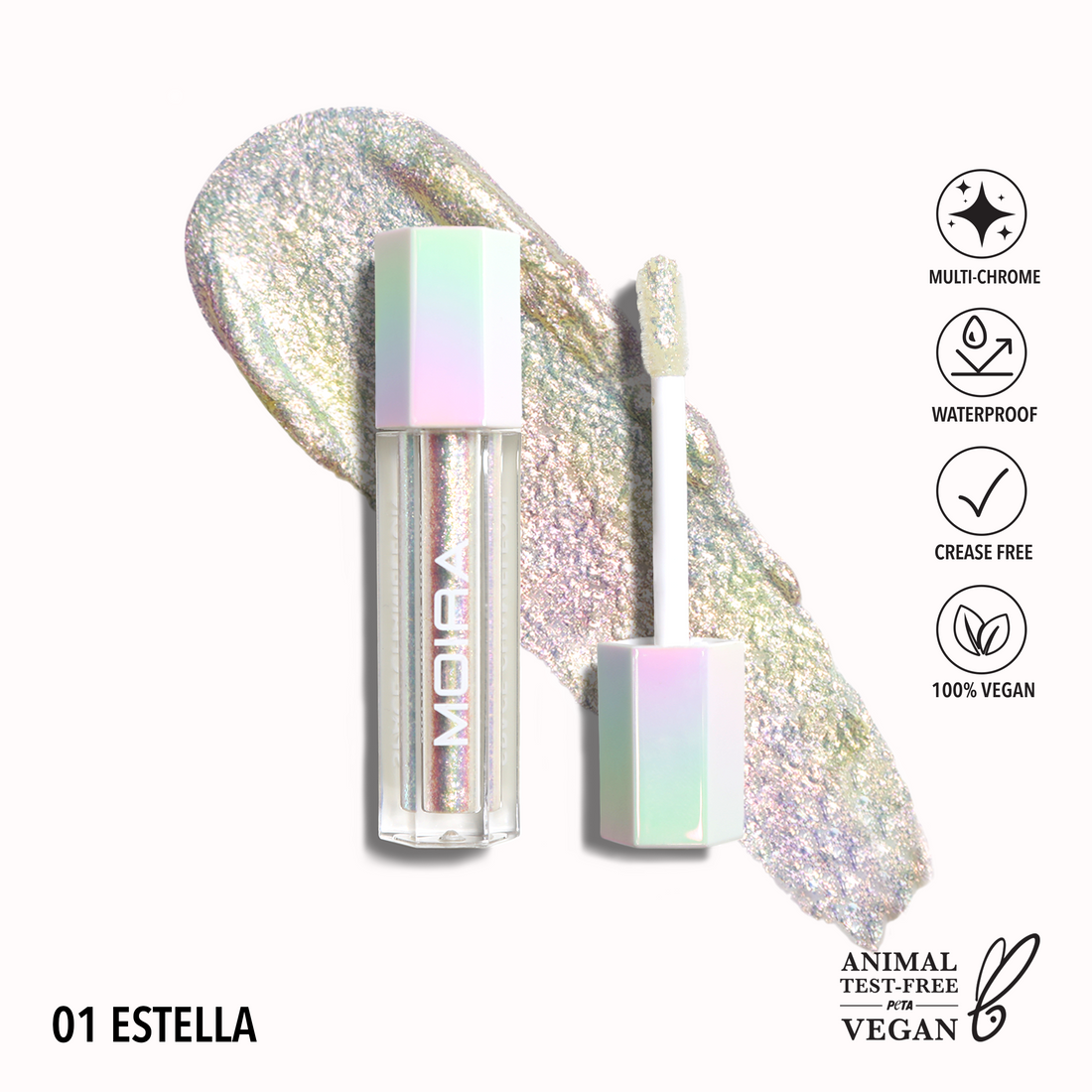 Moira Space Chameleon Multichrome Shadow (001, Estella)
