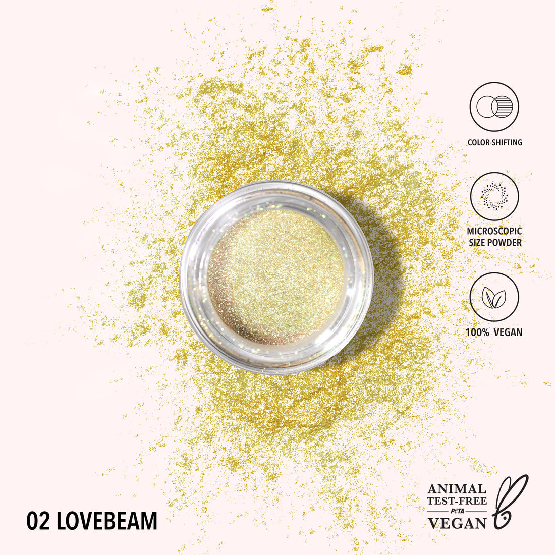 Moira Starstruck Chrome Loose Powder (002, Lovebeam)