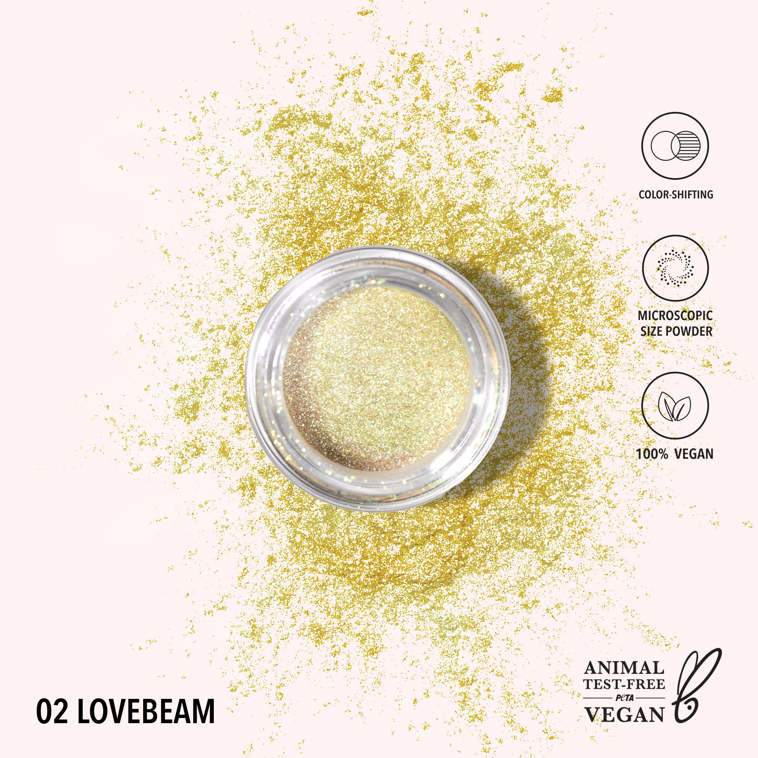 Moira Starstruck Chrome Loose Powder (002, Lovebeam)