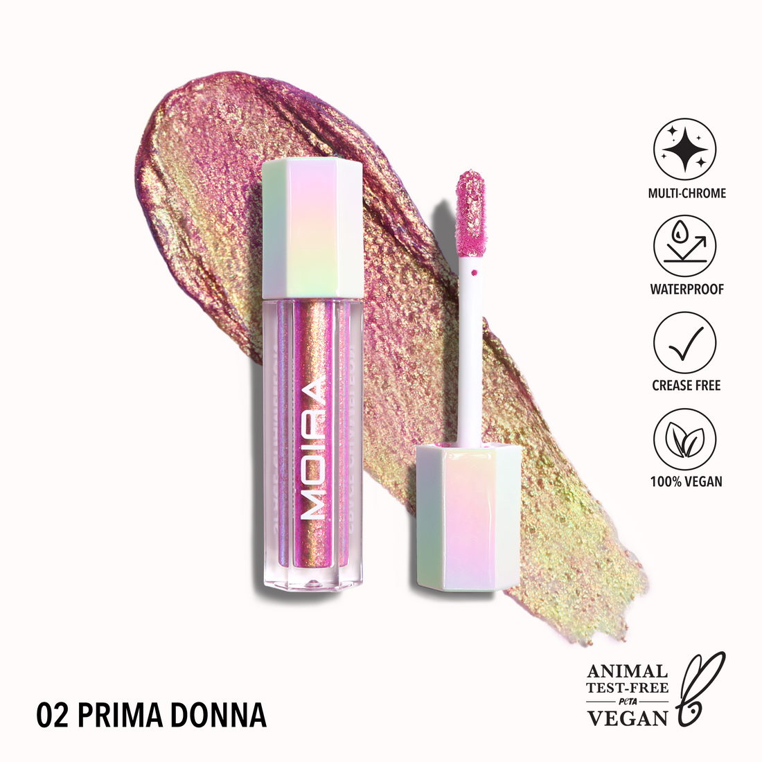 Moira Space Chameleon Multichrome Shadow (002, Prima Donna)