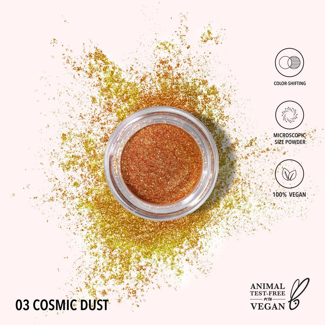 Moira Starstruck Chrome Loose Powder (003, Cosmic Dust)