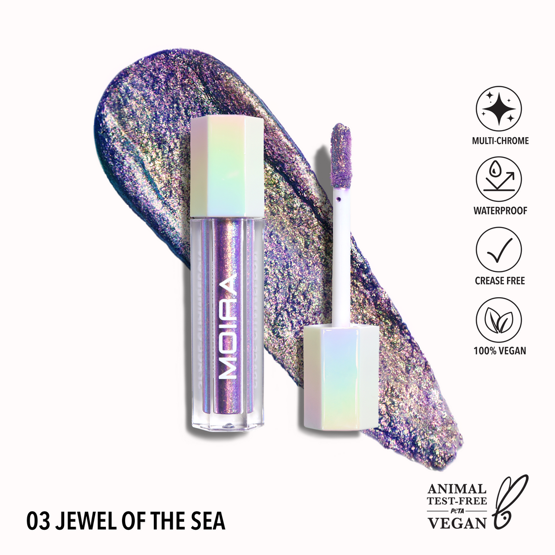 Moira Space Chameleon Multichrome Shadow (003, Jewel of the sea)
