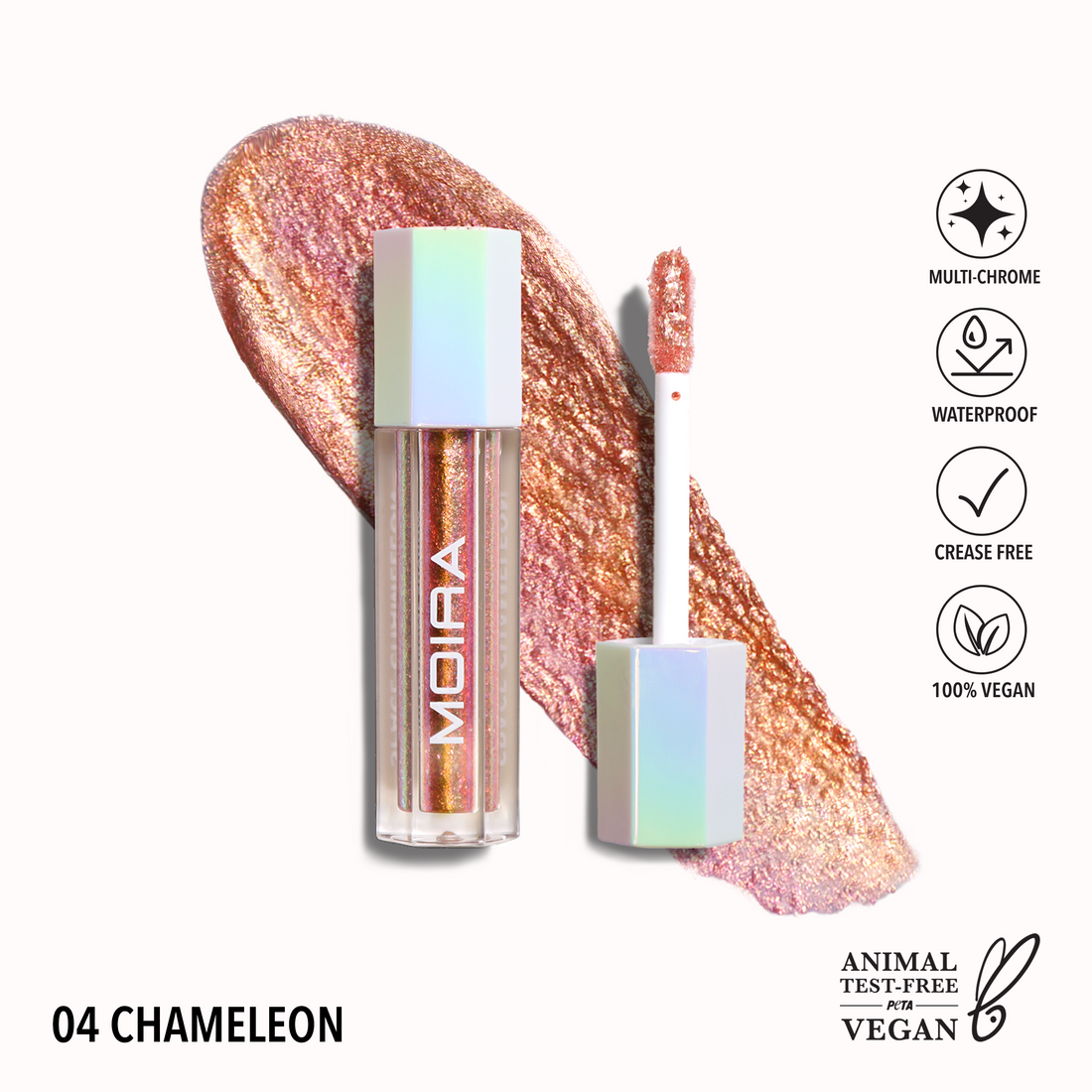 Moira Space Chameleon Multichrome Shadow (004, Chameleon)