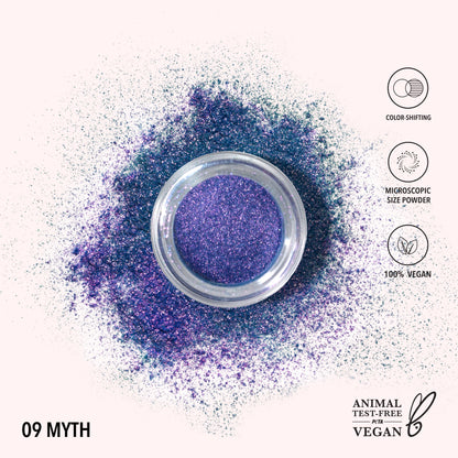 Moira Starstruck Chrome Loose Powder (009, Myth)