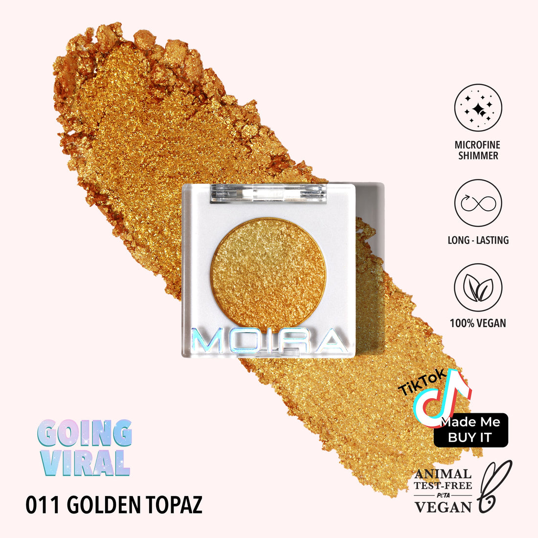 Moira Chroma Light Shadow (011, Golden Topaz)