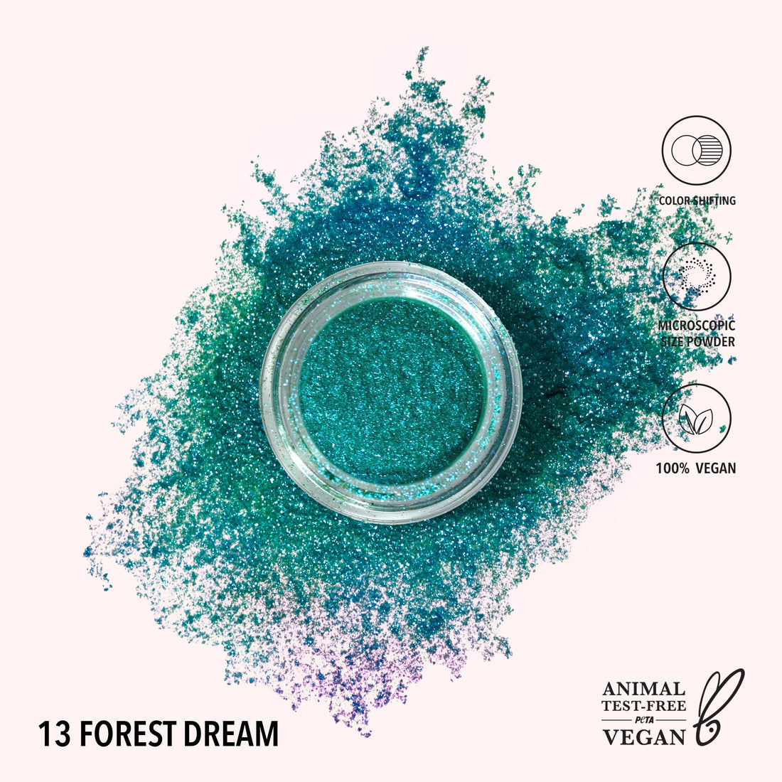 Moira Starstruck Chrome Loose Powder (013, Forest Dream)