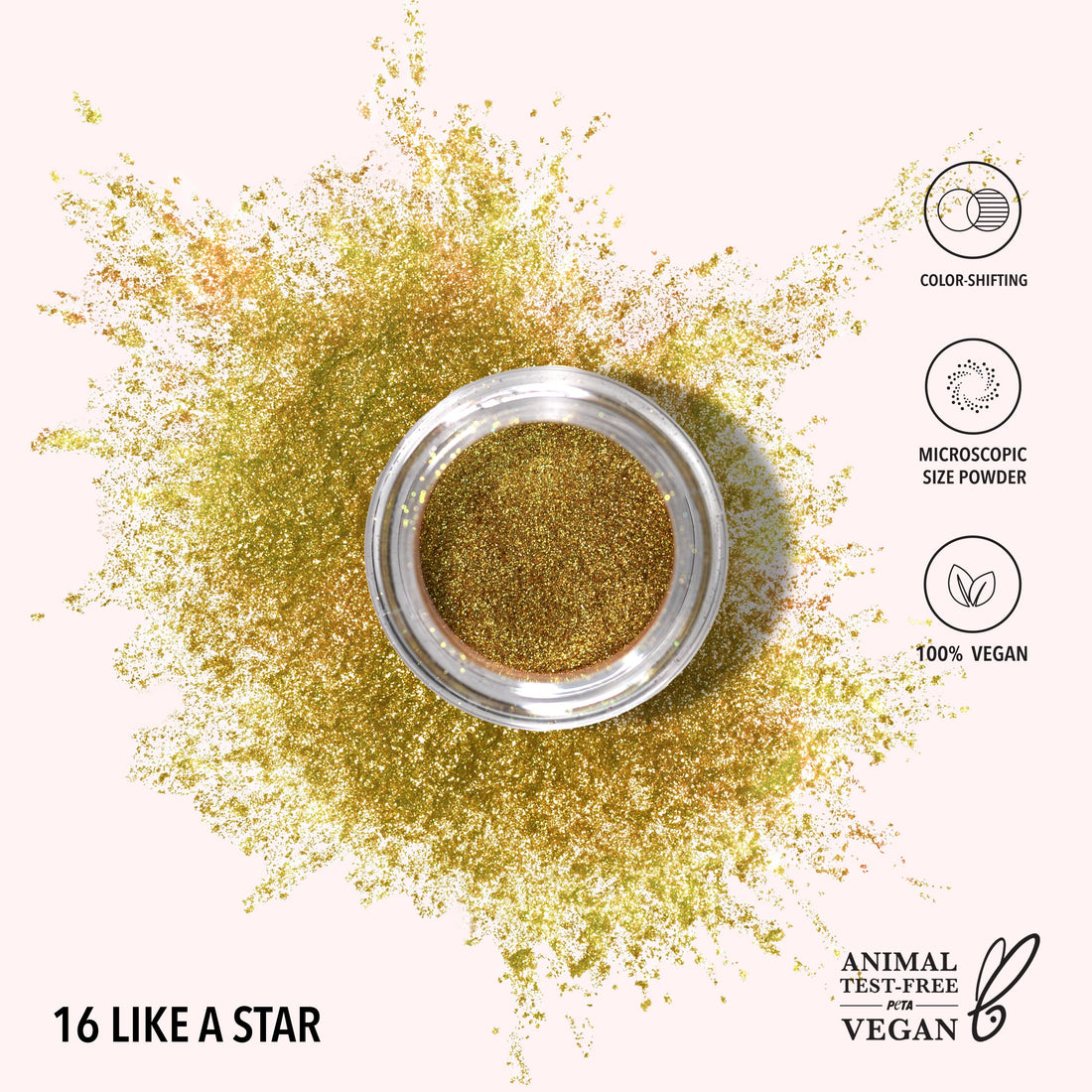 Moira Starstruck Chrome Loose Powder (016, Like a Star)