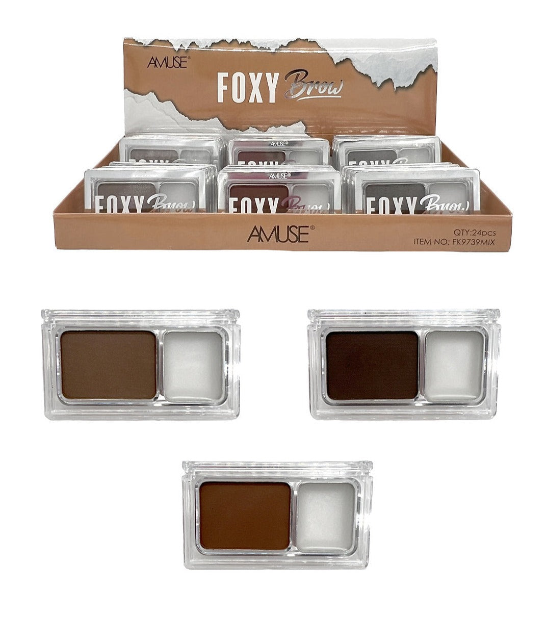 Amuse: Foxy Brow -24pc display