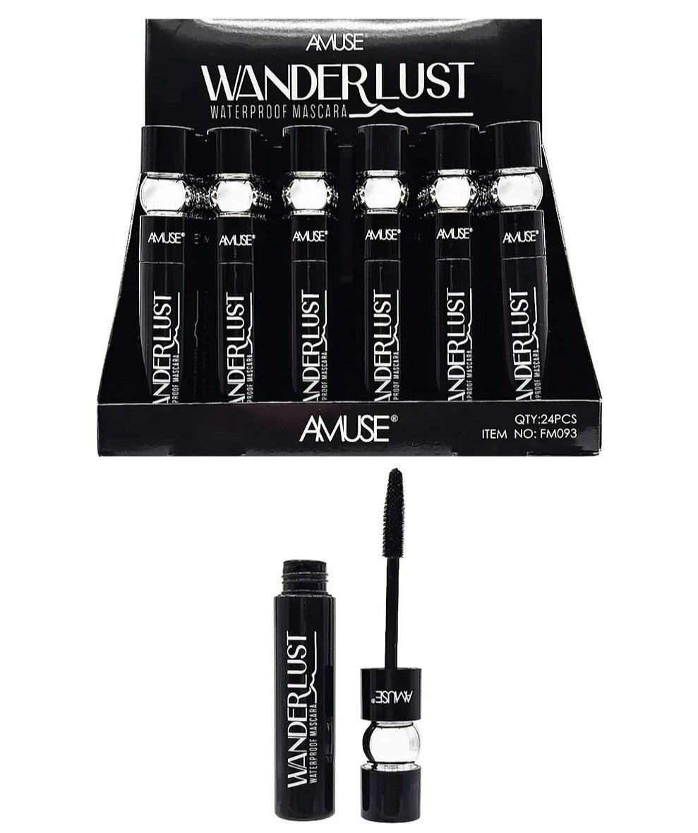 Amuse: Wanderlust Waterproof Mascara -24pc display