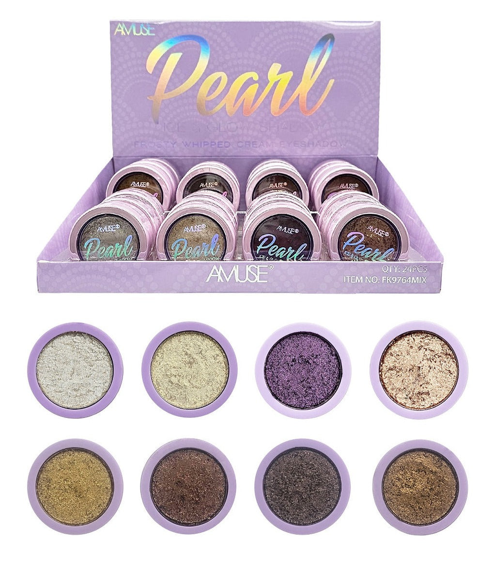 Amuse: Pearl Ice &amp; Glow Shadow -24pc display