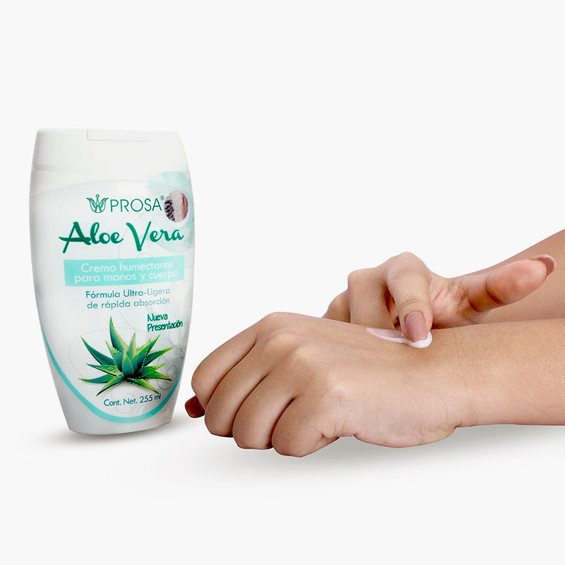 Prosa Aloe Vera Crema Humectante Para Manos Y Cuerpo