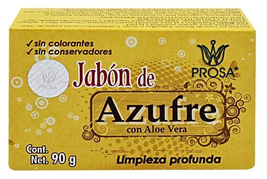 Prosa Jabon de Azufre Con Aloe Vera
