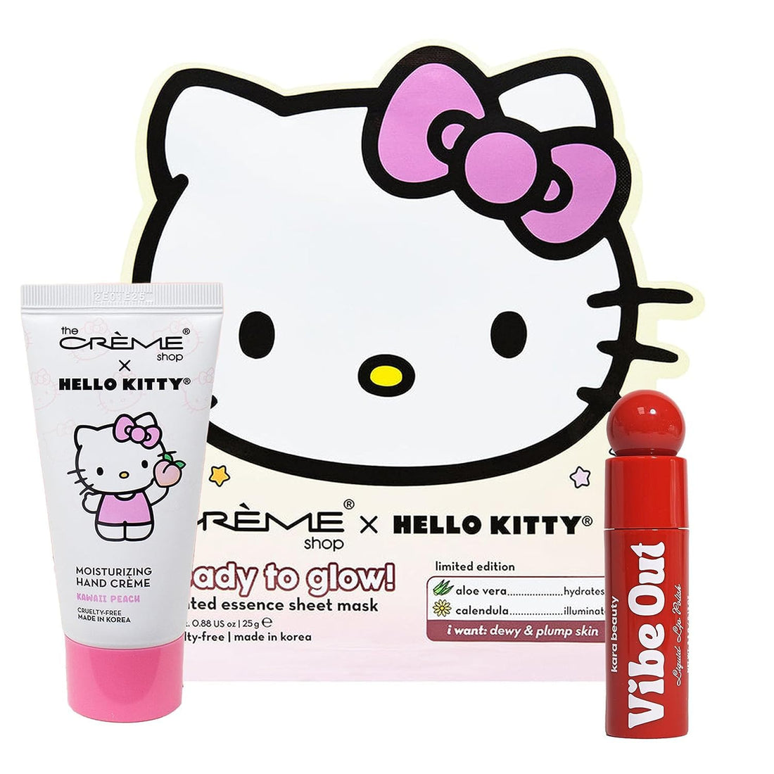 Hello Kitty Ready to glow! Face Lips Hands