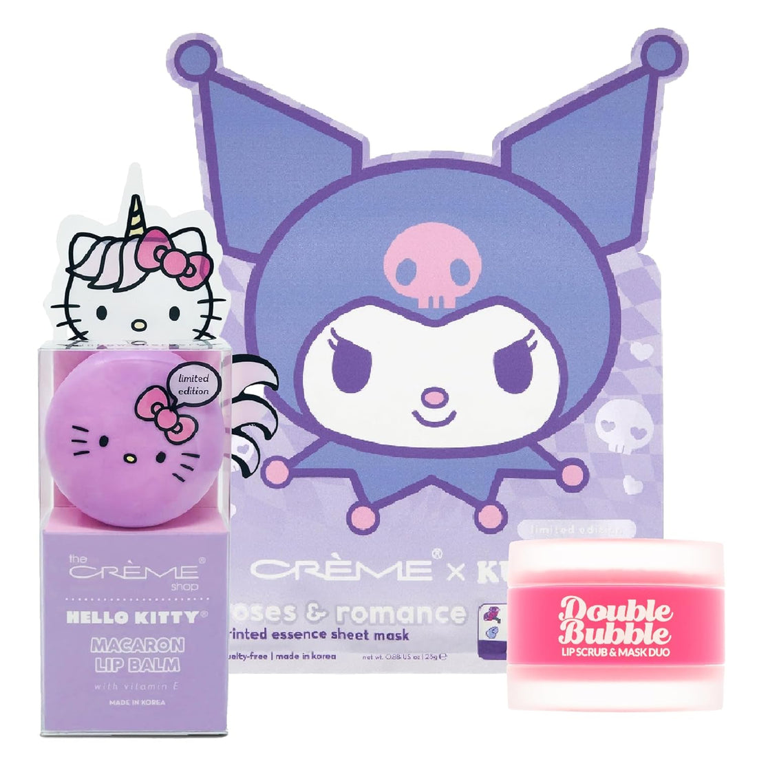 Kuromi Purple Skin &amp; Lips Bundle