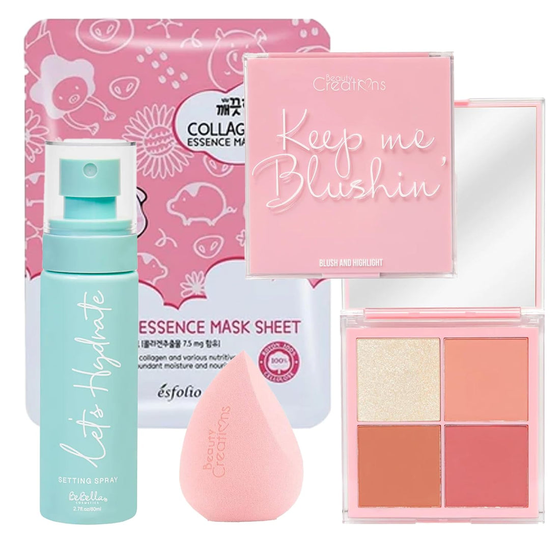 Beauty Creations Keep me Blushin, Be Bella Let&