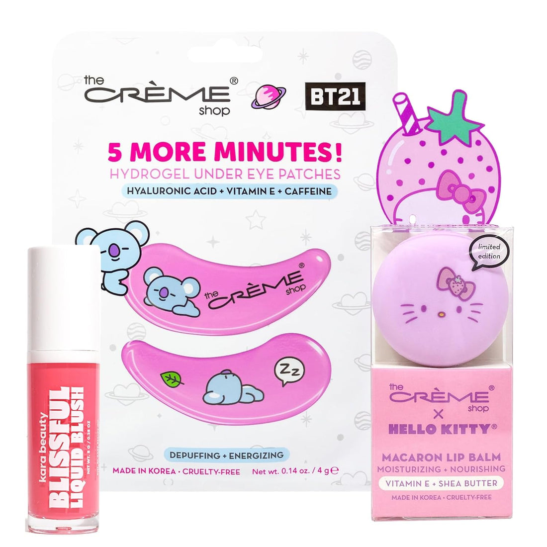 BT21 X Hello Kitty Eyes &amp; Lips Collection