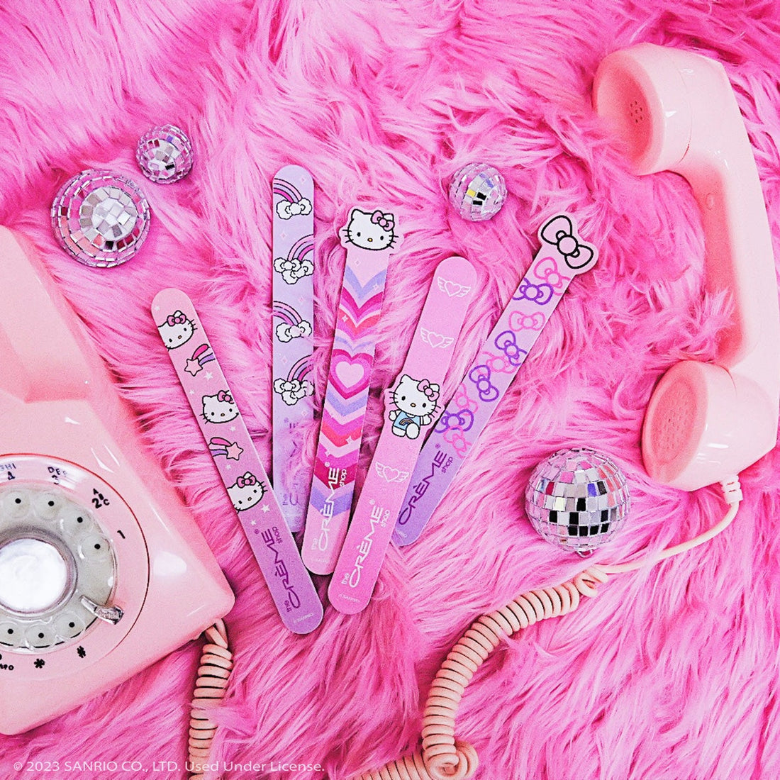 The Crème Shop x Hello Kitty Totally Cute!   NAIL FILES      (Set of 5)