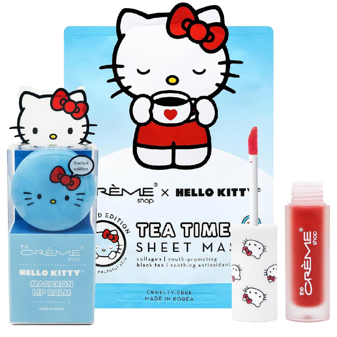 Hello Kitty Tea Time Face &amp; Lips Set