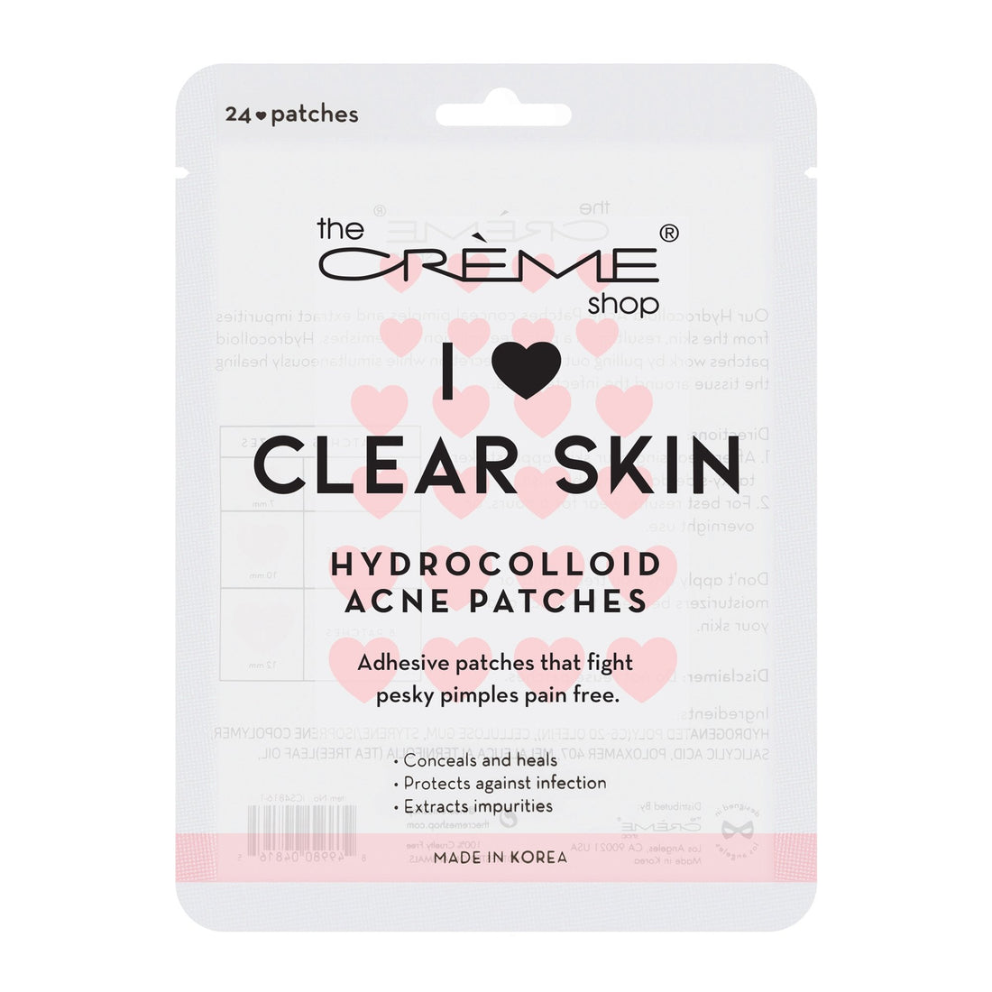 The Crème Shop I ❤ Clear Skin - Hydrocolloid Acne Patches ️