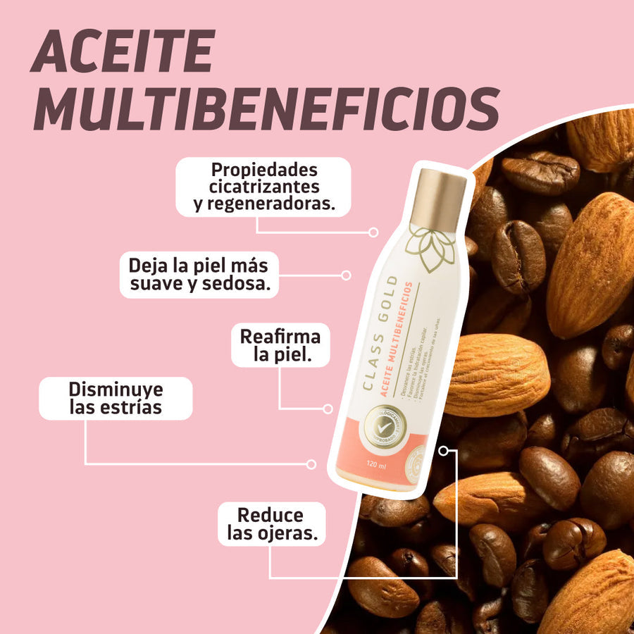 Class Gold Aceite Multi-Beneficios (Multi-Benefit Oil) 120 mL