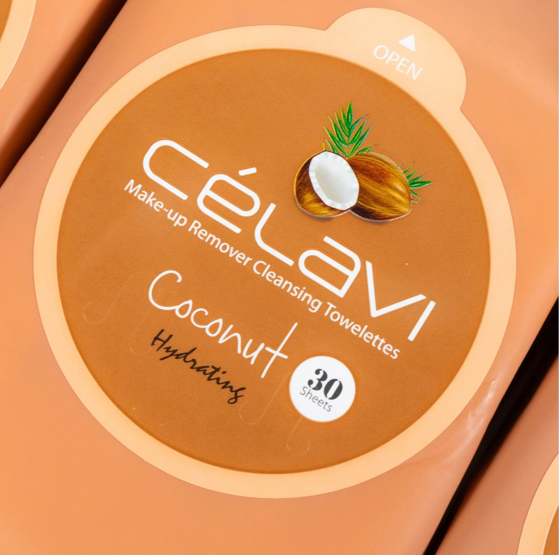 Celavi Coconut Cleansing Wipes