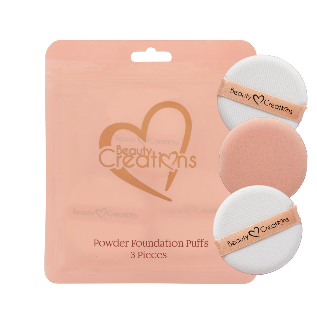 Beauty Creations Powder Foundation Puffs (3 PIECES)