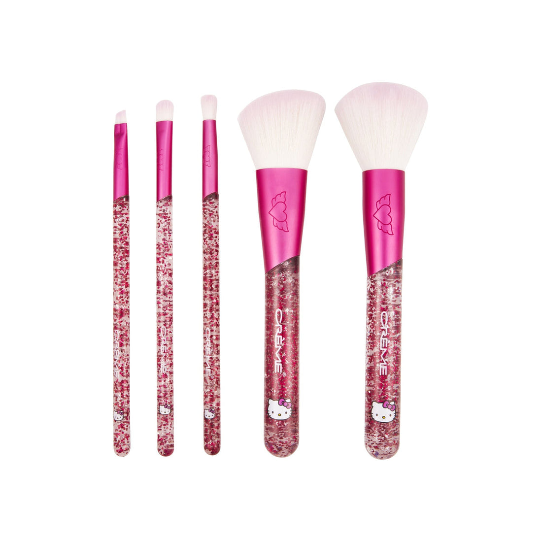 The Crème Shop x Hello Kitty LUV Wave Brush Collection (Set of 5)