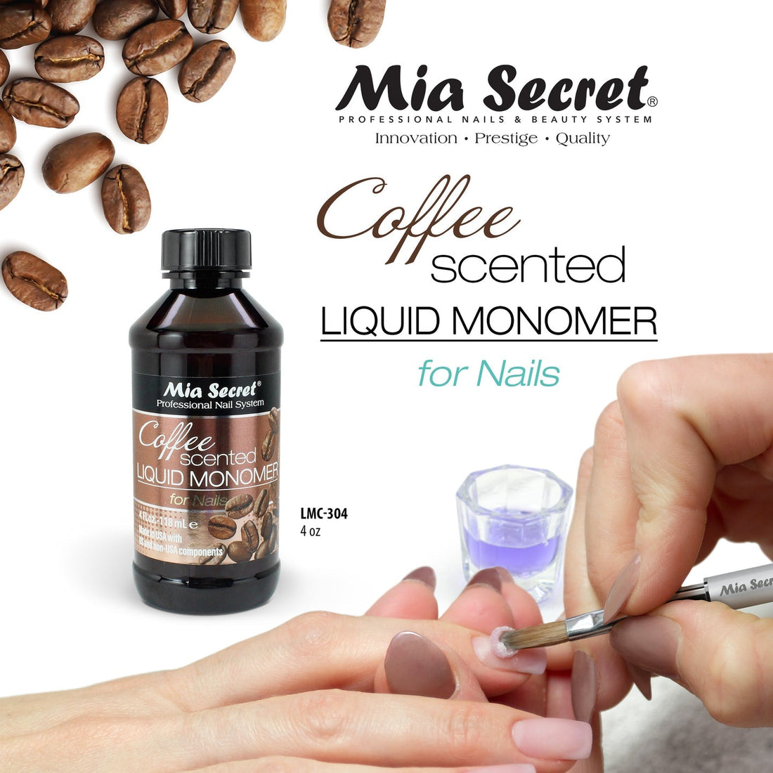 Mia Secret Coffee Scented Liquid Monomer