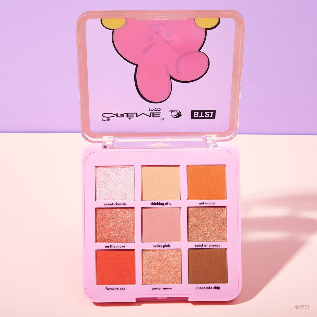 The Crème Shop | BT21: HEART &amp; SOUL Eyeshadow Palette - COOKY