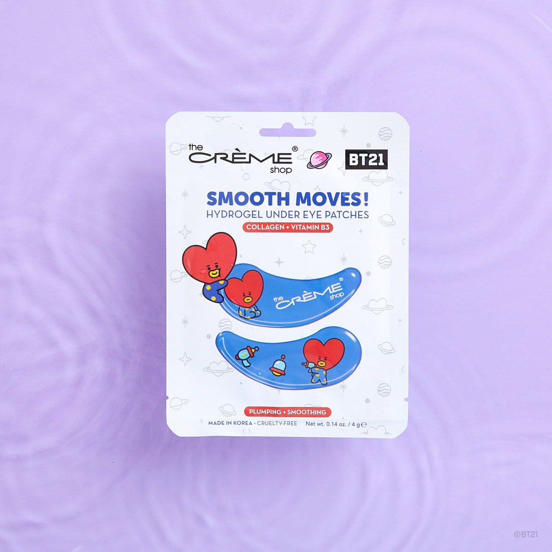 The Crème Shop “Smooth Moves!” TATA Hydrogel Under Eye Patches | Plumping &amp; Smoothing