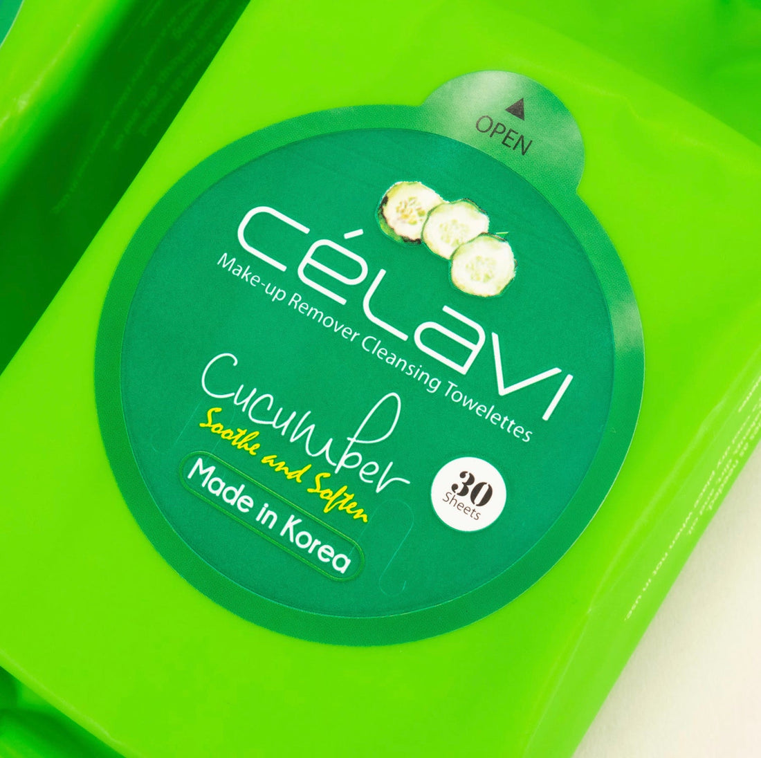 Celavi Cucumber Cleansing Wipes