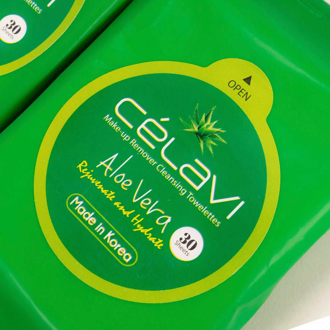 Celavi Aloe Vera Cleansing Wipes