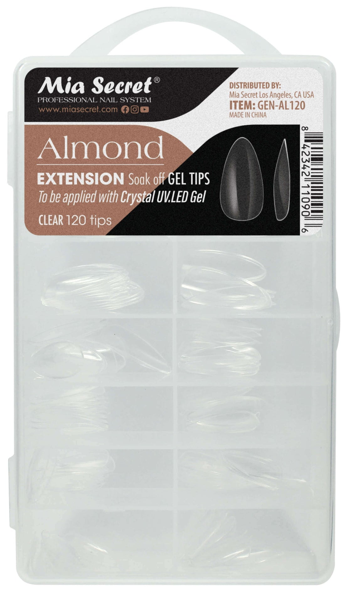 Mia Secret Extension Soak Off Gel Tips
