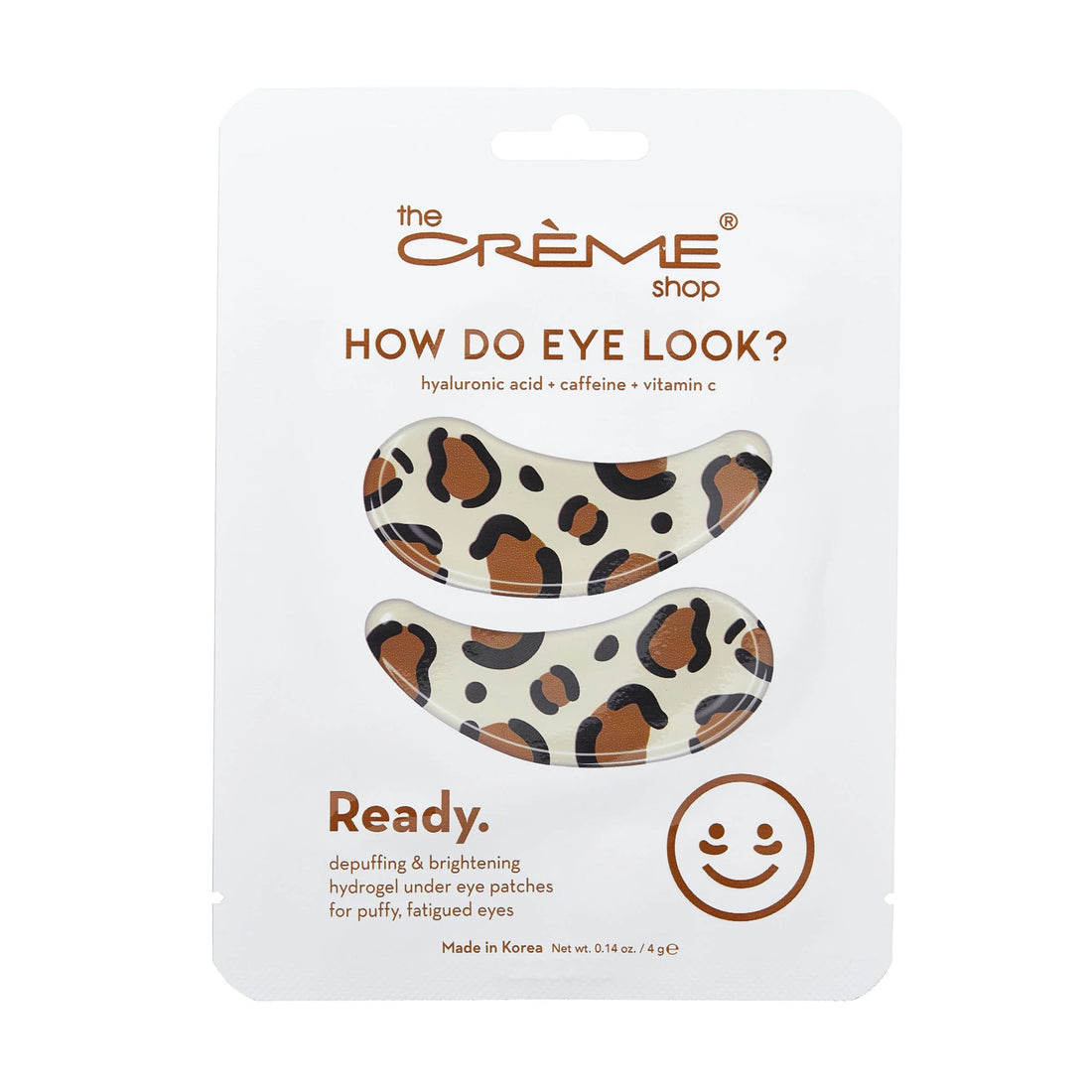 The Crème Shop How Do Eye Look? - Ready Under Eye Patches for depuffing &amp; brightening