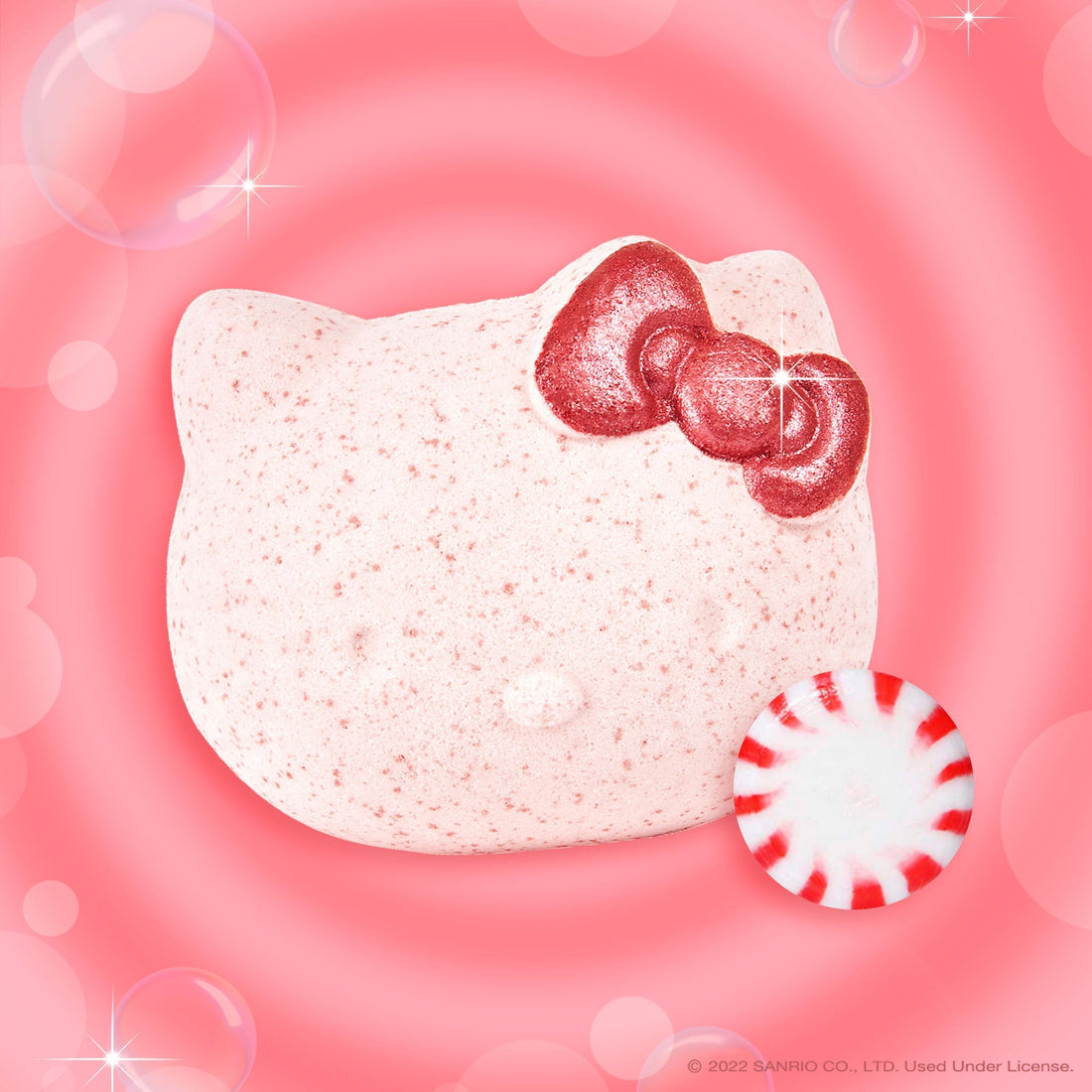 The Crème Shop x Hello Kitty 3D Aromatherapy Fizzy Bath Bomb - Peppermint Crème Aroma