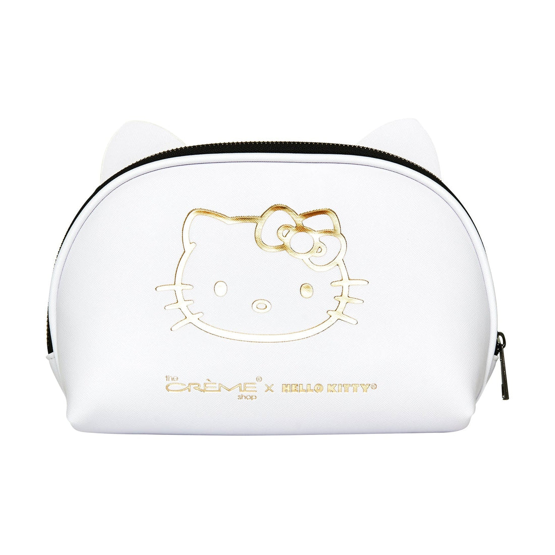 The Crème Shop x Sanrio Hello Kitty Holiday Makeup Pouch - Golden Icon
