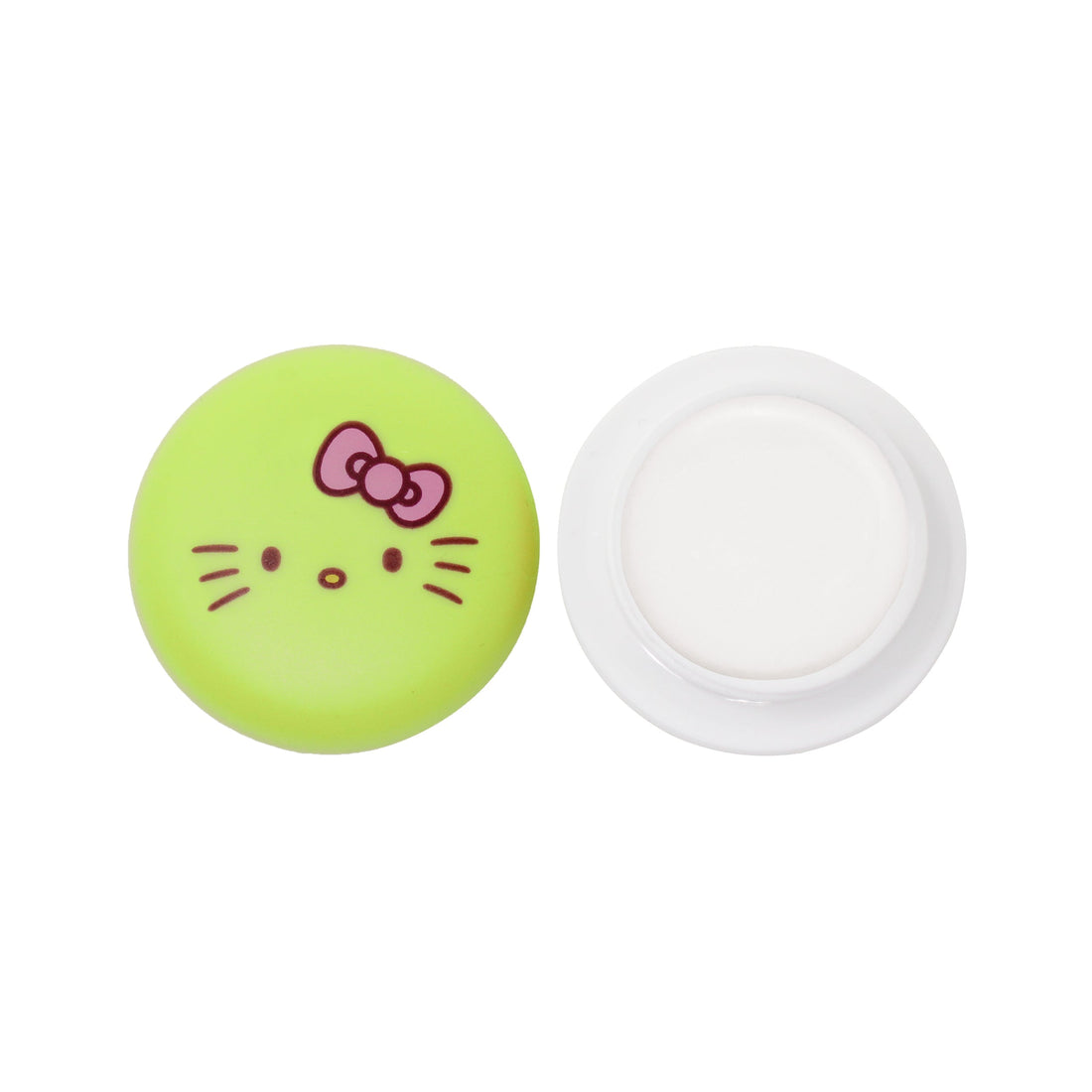 The Crème Shop x Hello Kitty Macaron Lip Balm - Juicy Pear Flavored