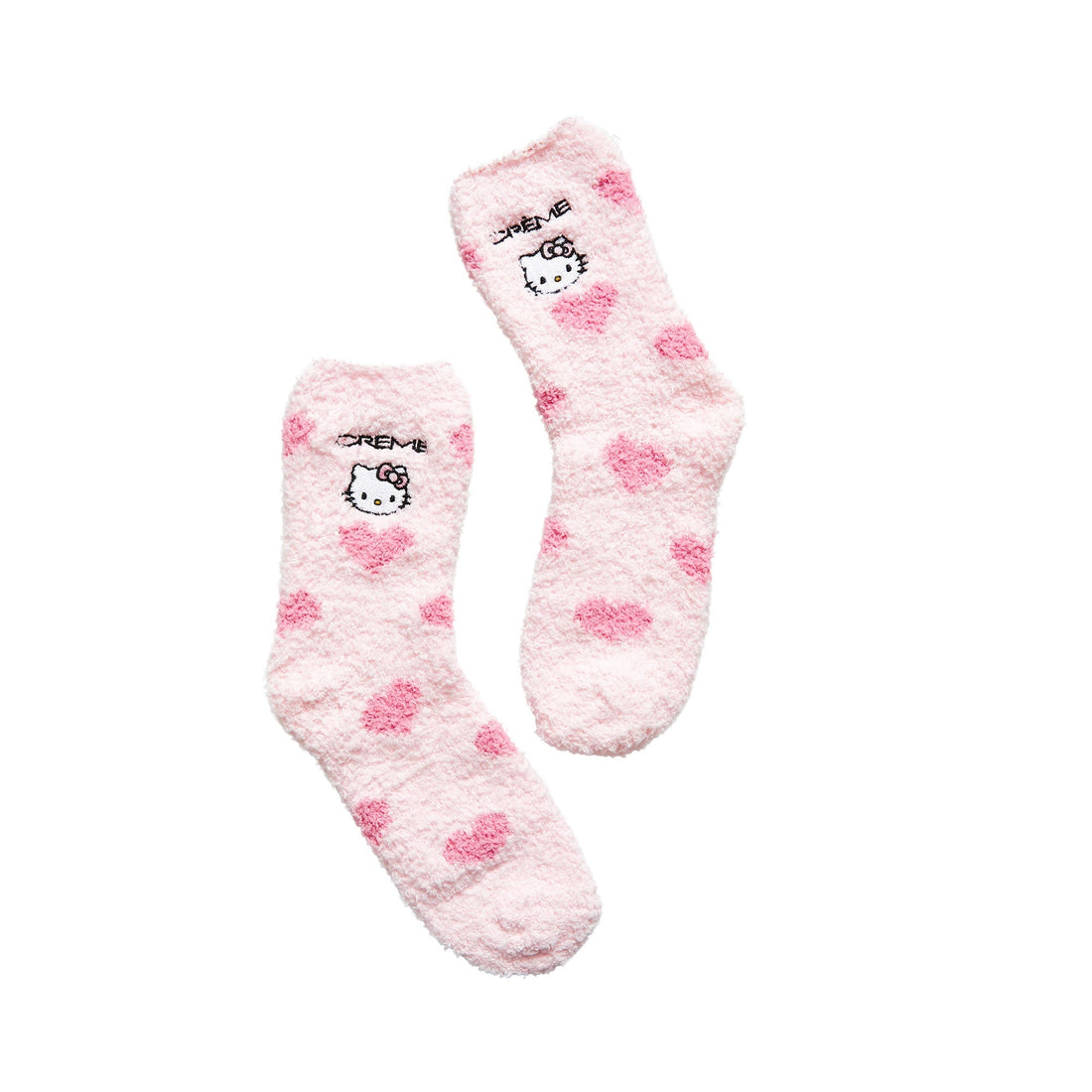 The Crème Shop x Hello Kitty Sole Soft! Infused Cozy Socks - Sweetheart
