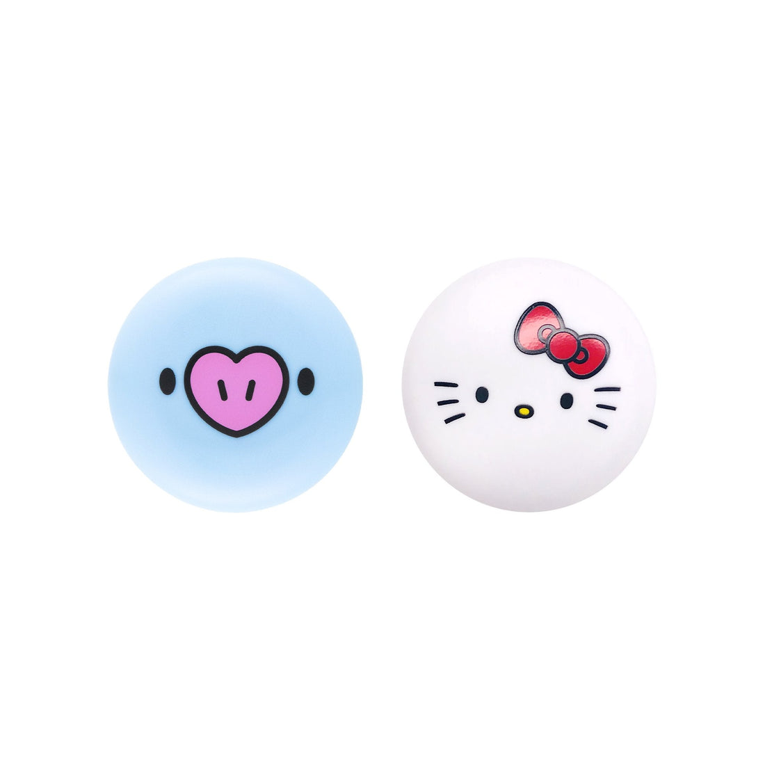 Hello Kitty &amp; BT21 MANG Moisturizing Macaron Lip Balm Duo