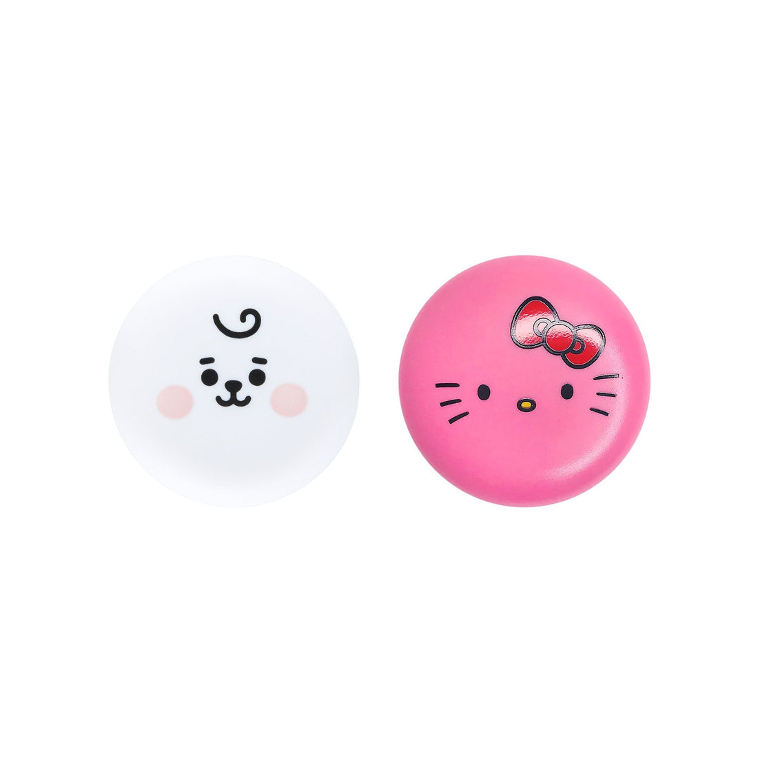 Hello Kitty &amp; BT21 RJ Moisturizing Macaron Lip Balm Duo