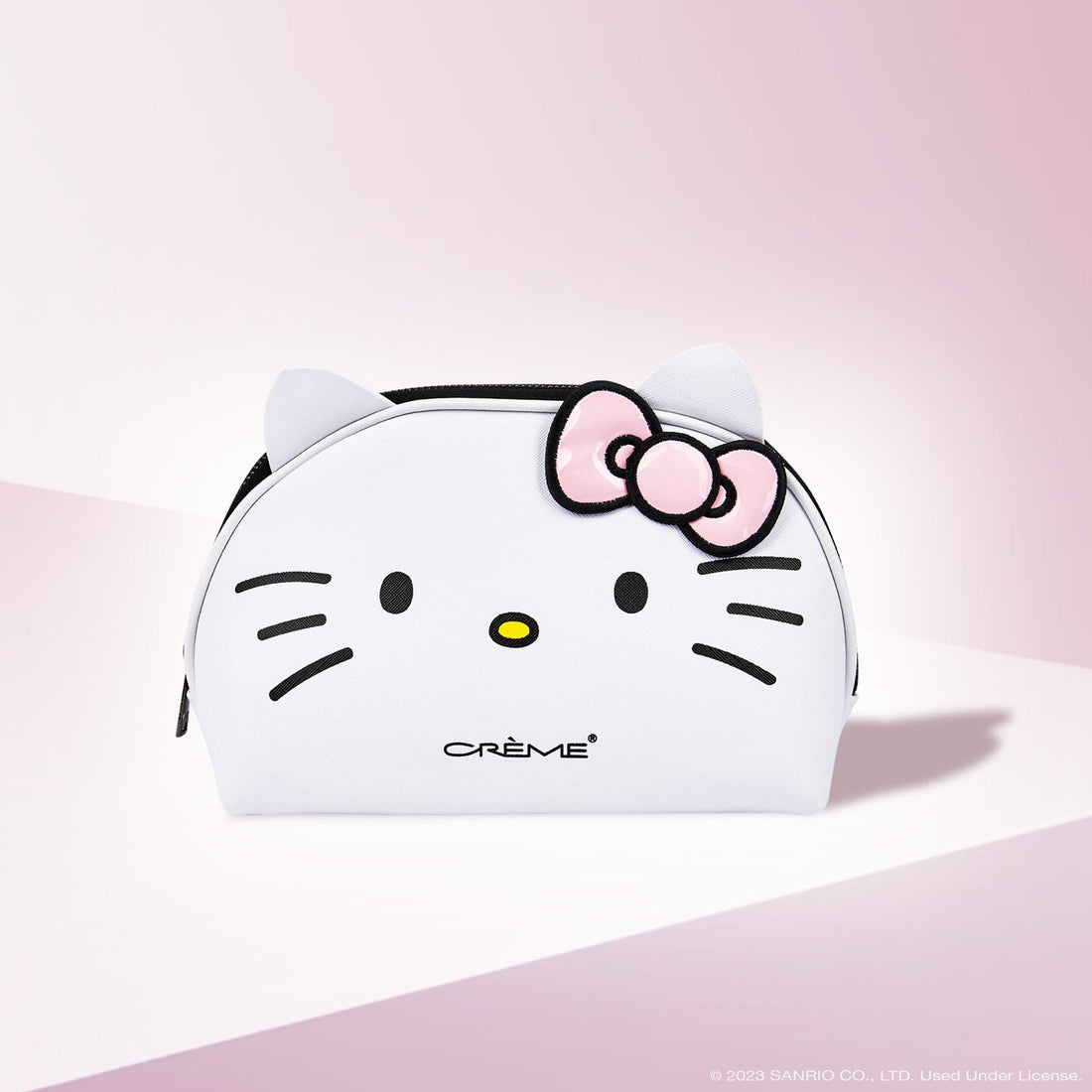 The Crème Shop x Hello Kitty Dome Makeup Travel Pouch - Blush Pink