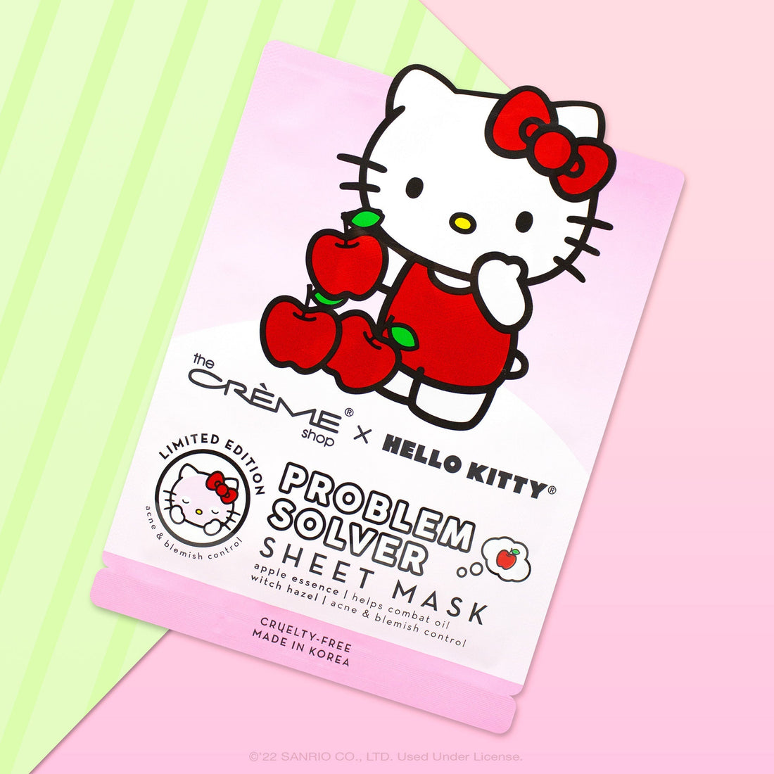 Hello Kitty Problem Solver Sheet Mask (Set of 12)