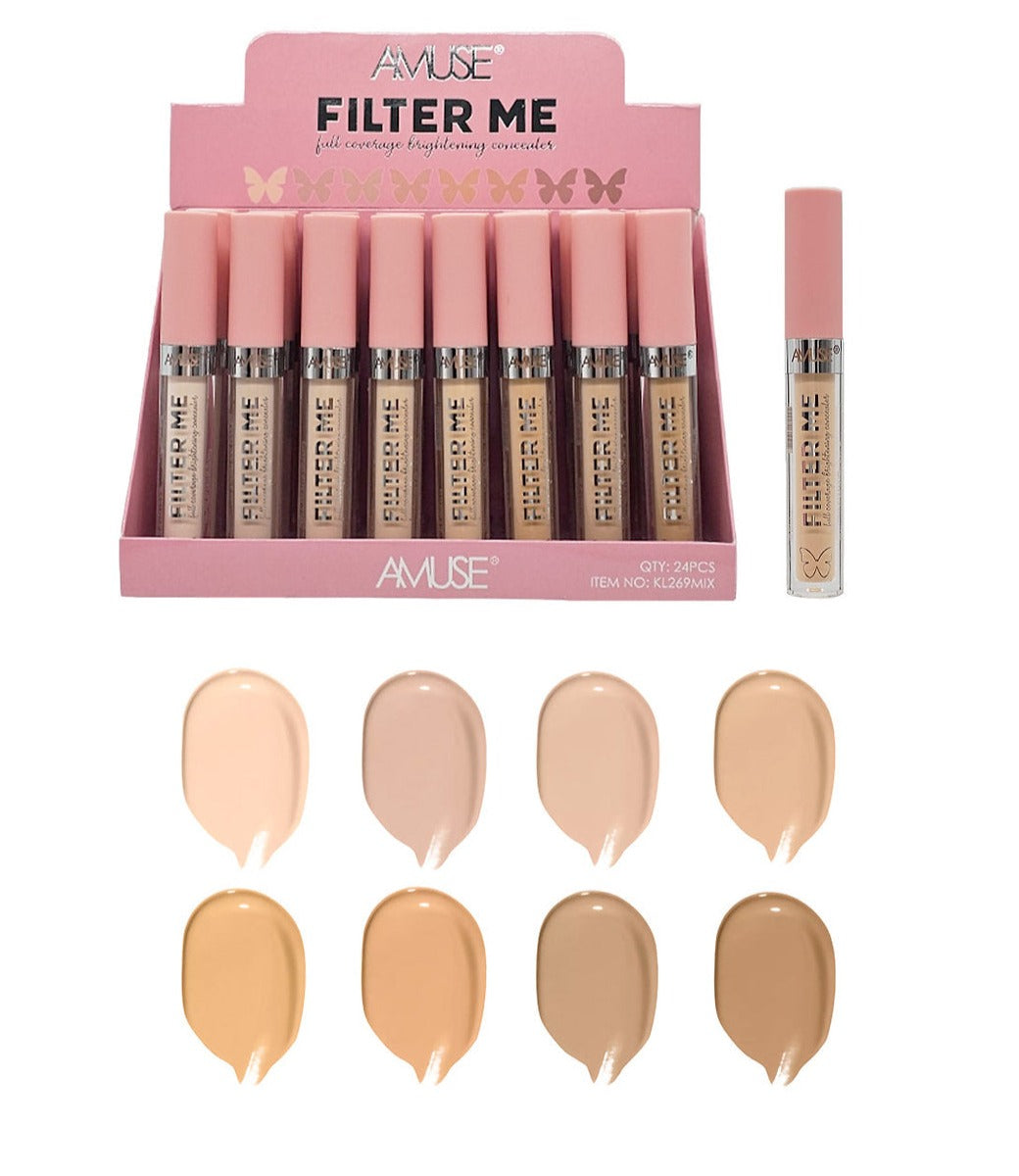 Amuse: Filter Me Full Coverage Concealer - 24pc display