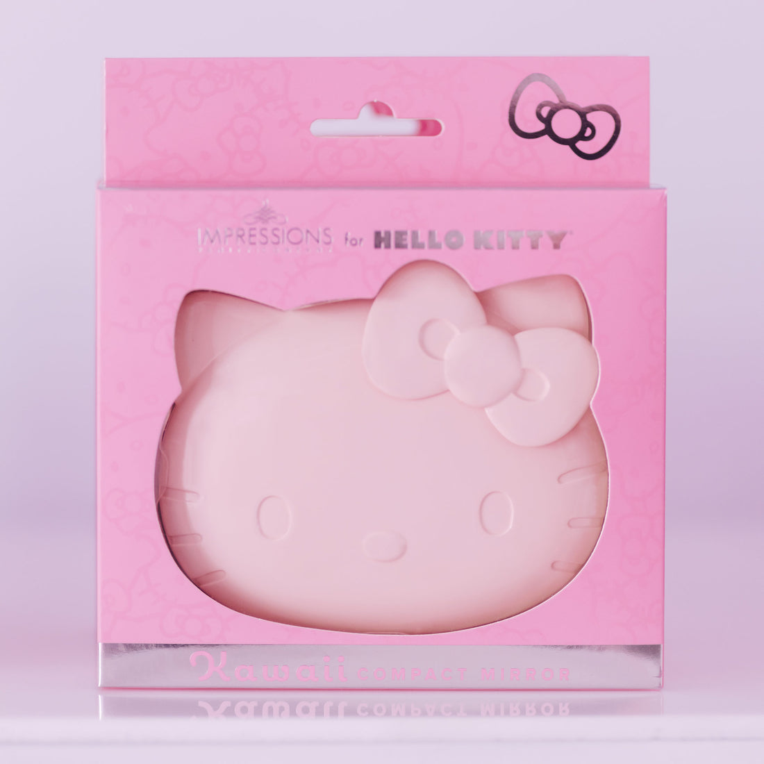 Impressions Vanity x Hello Kitty Wireless Compact Mirror (Matte Pink)